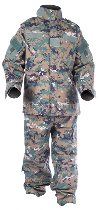 Complete children US ACU uniform, digital woodland, 130cm, ACM