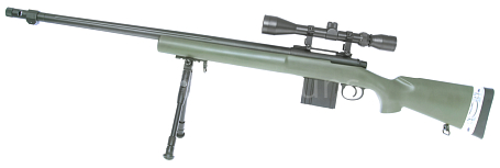 M24 SWS, OD, bipod, scope, Well, MB4405D