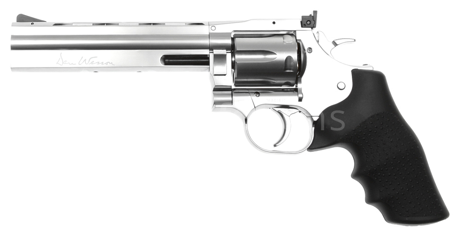 Dan Wesson 715, 6 inch, stainless, Low Power, GNB, ASG