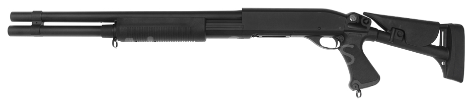 M870, metal, nylon, long, tactical stock, Cyma, CM.353LMN