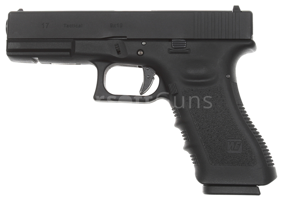 Glock 17, frame 3. gen., black, GBB, WE