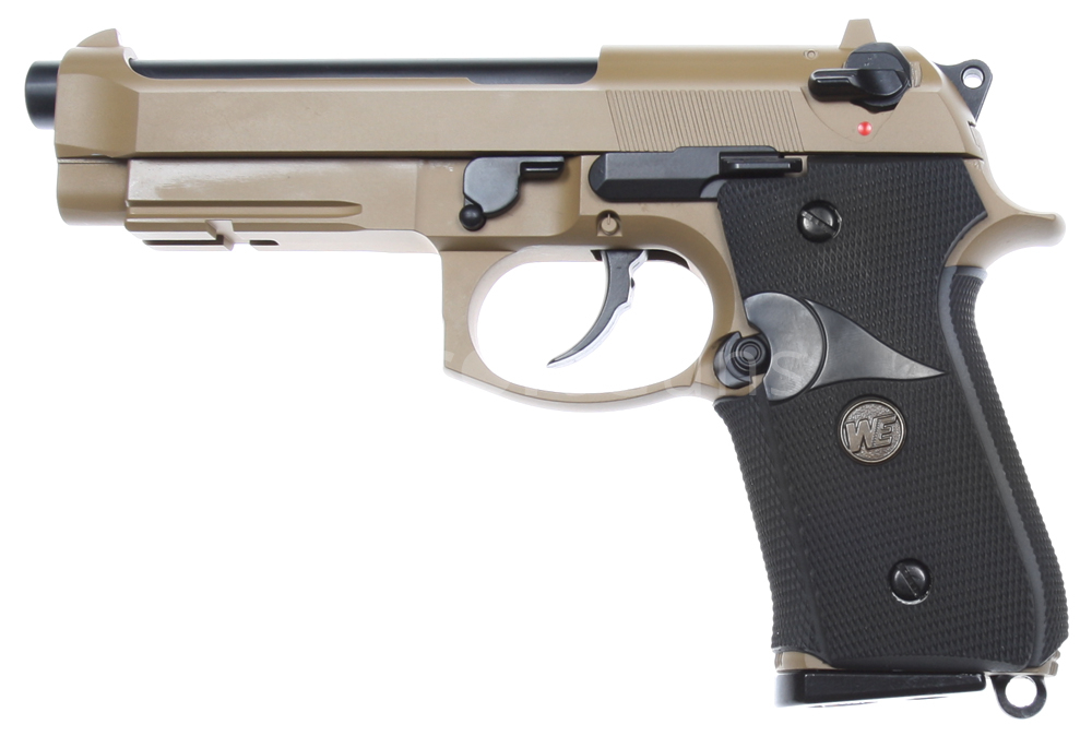 Beretta M9a1 Navy Version Tan Gbb We Airsoftguns