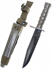 Rubber bayonet M10, dummy, TAN, ACM