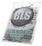 Airsoft BBs, 0.42g, 6mm, gray, stainless, 1000rd, small bag, BLS