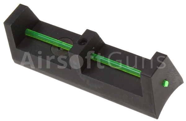 Fiber optic front sight for M870 shotgun, CNC, metal, SHS