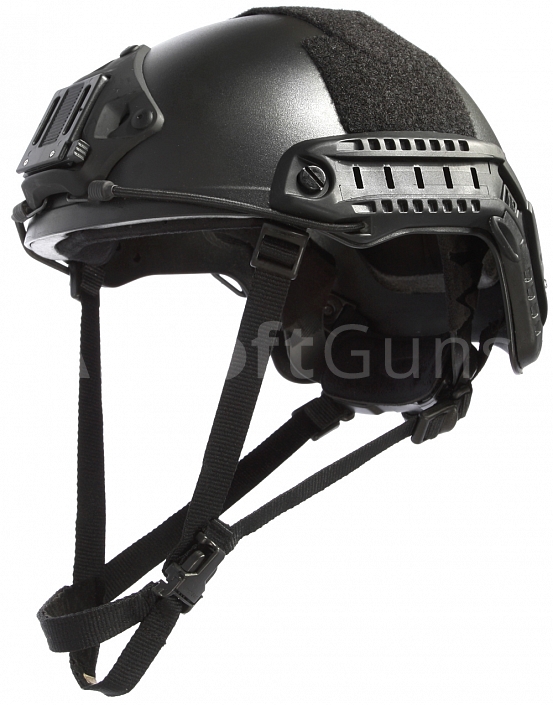 Helmet FAST, type MH, Premium, black, Emerson