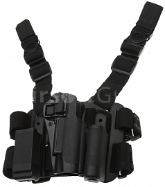 Tactical holster, Beretta M92 CQC lite, black, Blackhawk