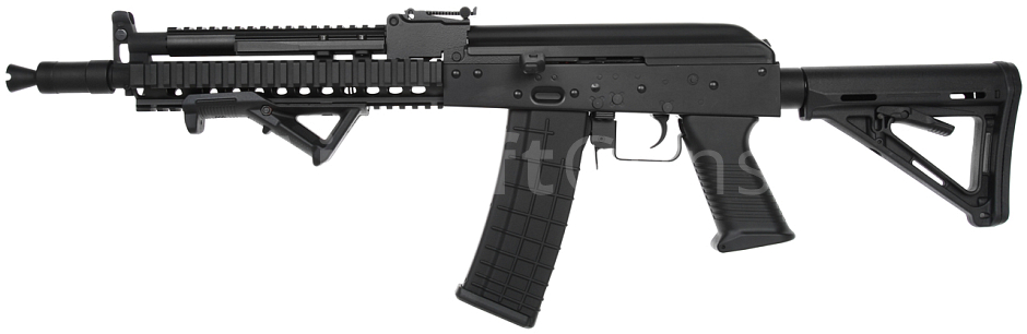 AK-105 RAS Tactical, MOE stock, steel, black, Cyma, CM.040I-A