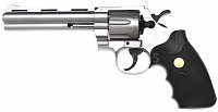 Colt Python .357 Magnum, 6 Inch, silver, Galaxy, A&K, G.36S