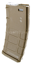 Magazine, M16, M4, hi-cap, 400rd, PMAG, TAN, Cyma, M.094A