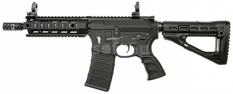 CAA M4 CQB, FF RAS-S, 7 Inch, black, King Arms