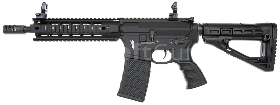 CAA M4 CQB, FF RAS-M, 10,5 Inch, black, King Arms