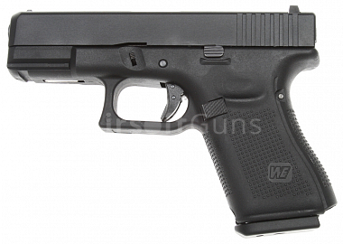 Glock 17, frame 5. gen., black, GBB, WE
