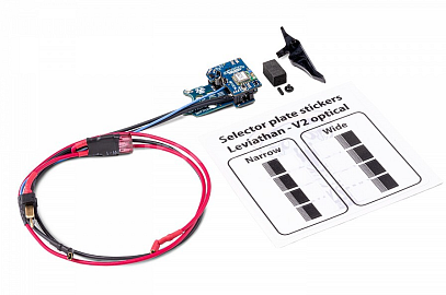 Leviathan V2 optical to stock, speed CNC trigger, JeffTron
