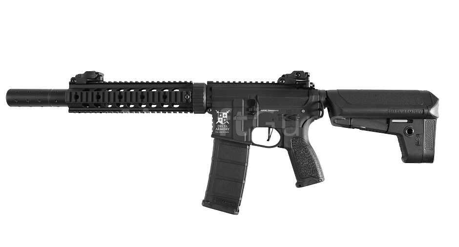 M4 AR15 SilentOps 9", plastic, Charlie, black, Delta Armory, C06
