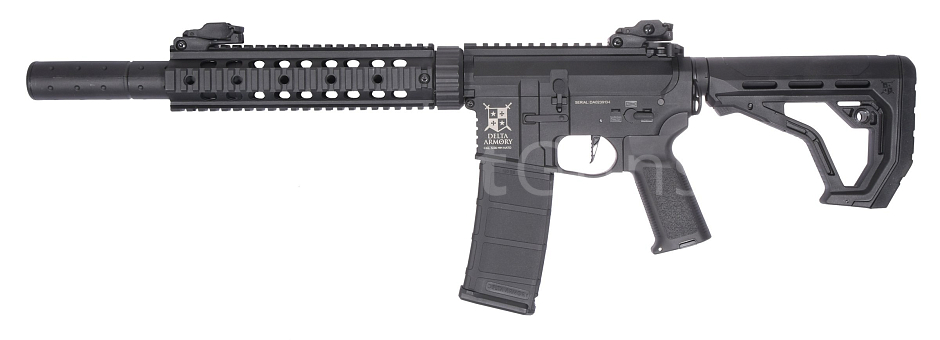M4 AR15 SilentOps 9", plastic, Charlie, Eagle, black, Delta Armory, C06-EGL