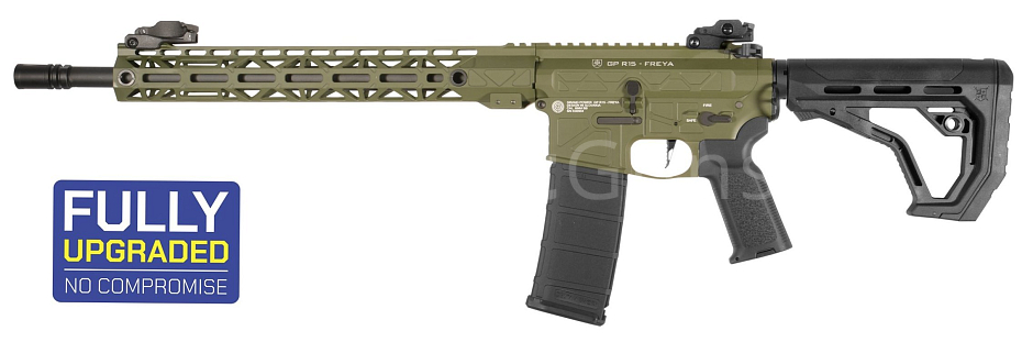 FREYA R15 M-LOK 14", gen.2, metal, OD, Delta Armory, FRY-A24-OD