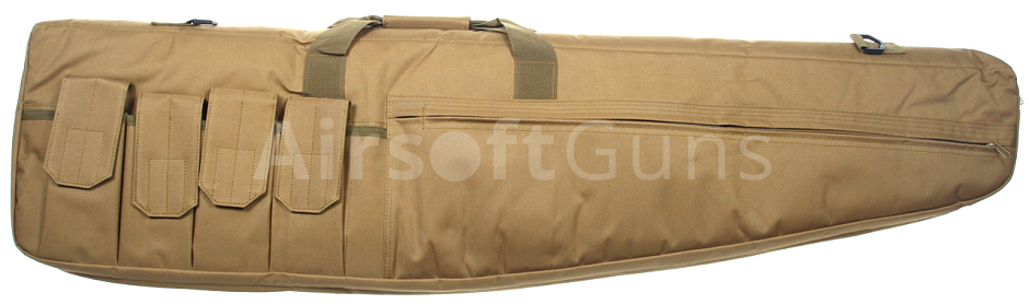Transport bag for weapon, 9.11 Tactical, 117cm, TAN, ACM