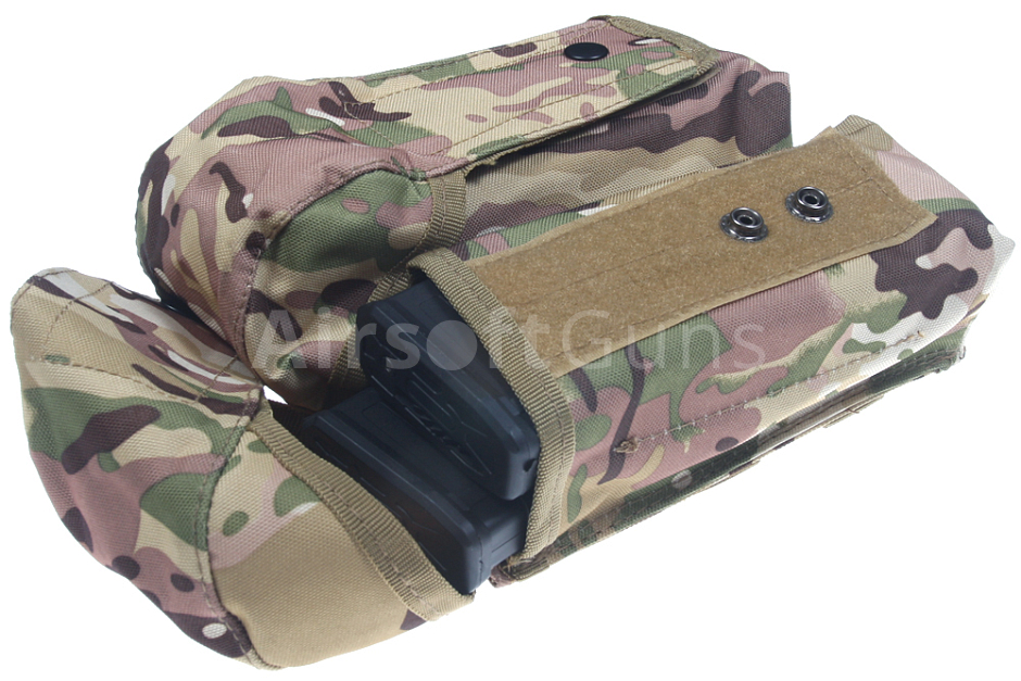 Magazine pouch, AK/M4, double, multicam, ACM