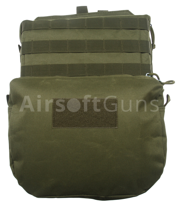 Tactical vest backpack, molle, OD, ACM
