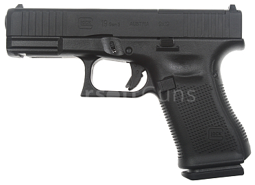 Glock 19 Gen 5 FS MOS, Black, GBB, Umarex