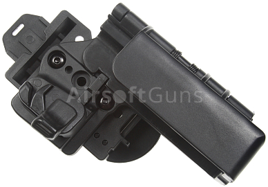 Pistol holster Quantum Mechanics, Glock 17, black, ACM