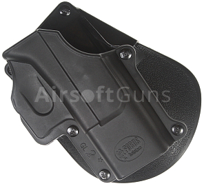 Pistol holster kydex Fobus, Glock, black, ACM