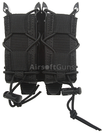 Pistol magazine pouch Spider, double, black, ACM