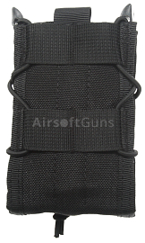 Magazine pouch M4/AK Spider, black, ACM