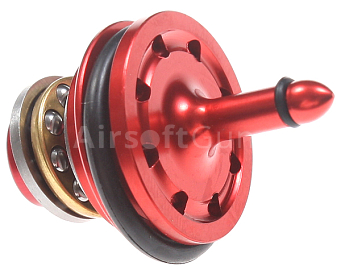 CNC metal piston head with air brake, ACM