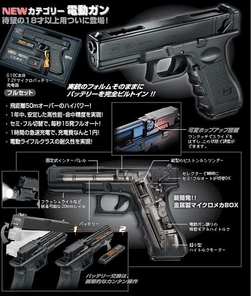 Air Soft Gun HI-CAPA 5.1 Electric Handgun 10 years Tokyo Marui Automatic F/S 