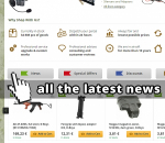 More then 120 new airsoft products in online store. AEG, AEP, sniper, shotguns, upgrade parts etc.